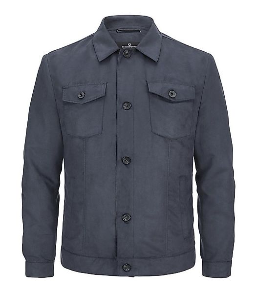 Milestone Hemdjacke MSDixon Edelvelours aus Polyester, atmungsaktiv und was günstig online kaufen