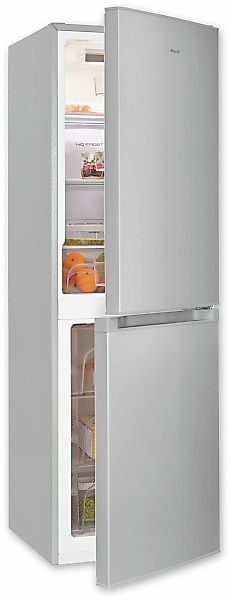 exquisit Kühl-/Gefrierkombination "KGC195-65--330E silber" 157,5 cm hoch 48 günstig online kaufen