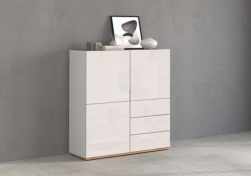 INOSIGN Highboard GARDA,Kommode, Made in Italy, Breite 102 cm, Höhe 110 cm, günstig online kaufen