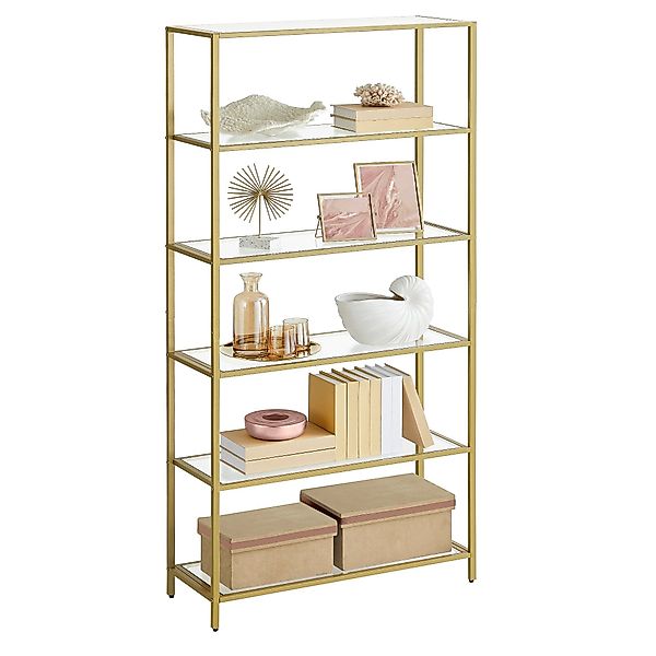 VASAGLE Standregal Regal mit 6 Ablagen, günstig online kaufen