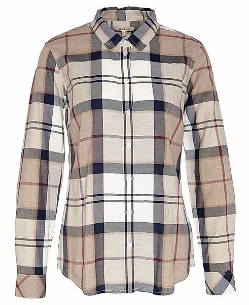 Barbour Klassische Bluse Damen Hemdbluse aus Baumwolle BREDON Langarm (1-tl günstig online kaufen