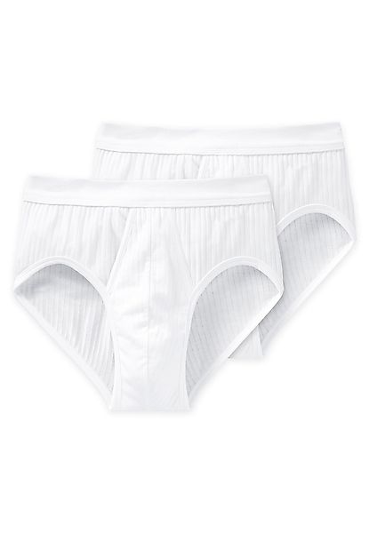 Schiesser Slip Authentic (2er-Pack) mit Eingriff günstig online kaufen