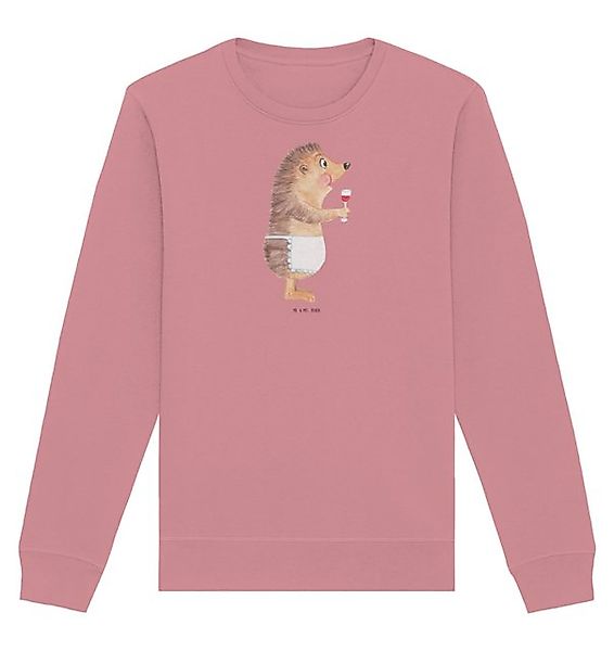 Mr. & Mrs. Panda Longpullover Igel Wein Größe S - Canyon Pink - Geschenk, G günstig online kaufen
