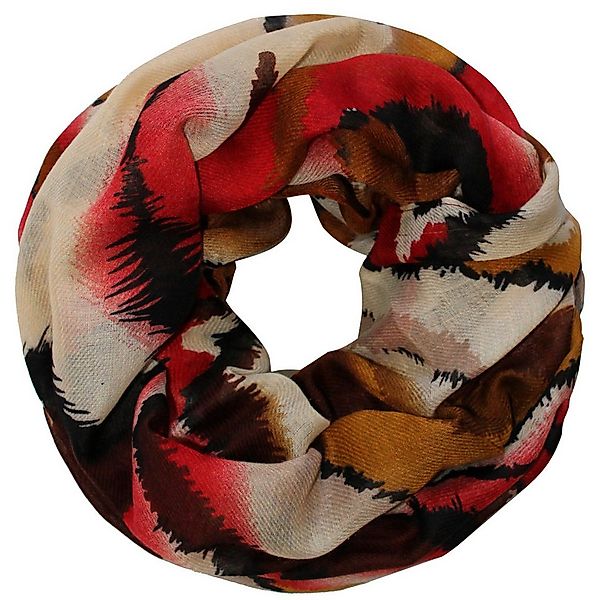 dy_mode Loop Damen Schlauchschal Tiger Muster Bunte Gemustert Loopschal Run günstig online kaufen