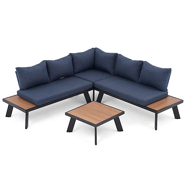 JOIVI Gartenlounge-Set Gartenlounge Set aus Aluminium, günstig online kaufen