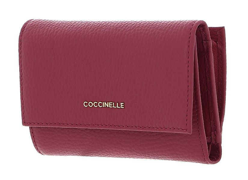 COCCINELLE Geldbörse Wallet Grainy Leather, aus echtem Rindsleder günstig online kaufen