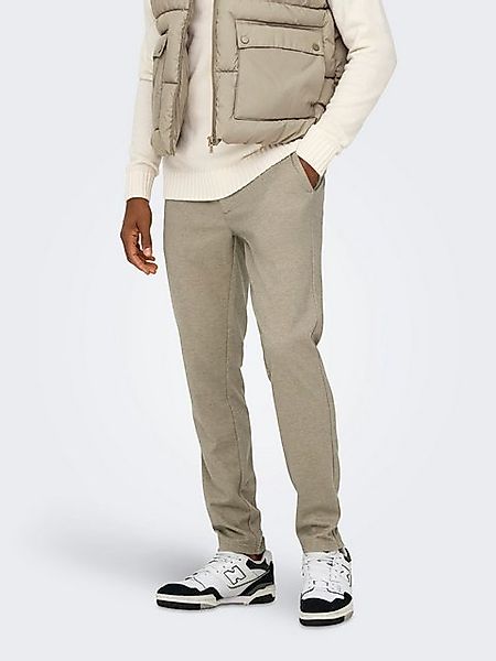 ONLY & SONS Chinohose Slim Fit Reißverschluss Gürtelschlaufen ONSMARK SLIM günstig online kaufen