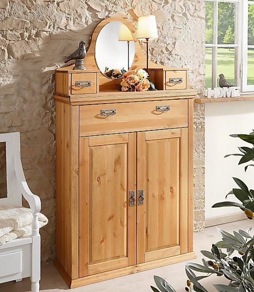 OTTO home Kombikommode "Madrid" inklusive Aufsatz mit Spiegel und 2 kleinen günstig online kaufen