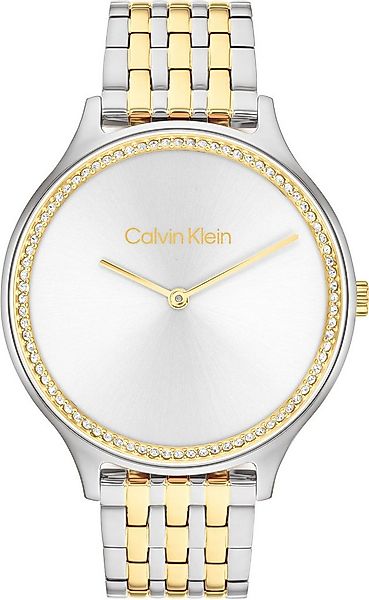 Calvin Klein Quarzuhr CK TIMELESS 25100002, Armbanduhr, Damenuhr, Glaskrist günstig online kaufen
