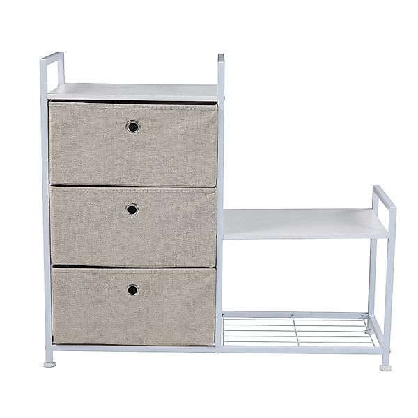 SVITA Sideboard RUNA, Metall-Regal, Schuhregal, Aufbewahrung, günstig online kaufen