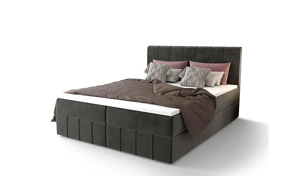 Boxbett mit Stauraum Bahama ¦ grau ¦ Maße (cm): B: 140 H: 102 Betten > Komf günstig online kaufen