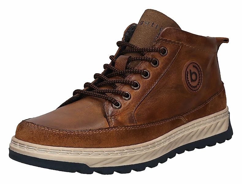 bugatti Schnürboots, High Top Sneaker, Stiefelette mit Innenreißverschluss günstig online kaufen