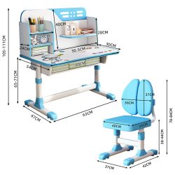 NUODWELL Kinderschreibtisch Schreibtisch und Stuhl-Set für günstig online kaufen