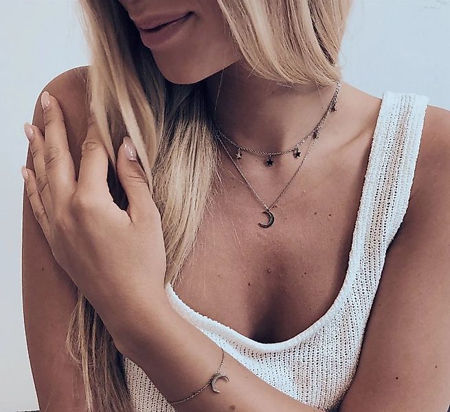 Hey Happiness Collier-Set 2er Layer Stern günstig online kaufen
