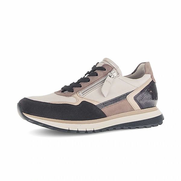 Gabor Sneaker "Sneaker low Materialmix Leder" günstig online kaufen