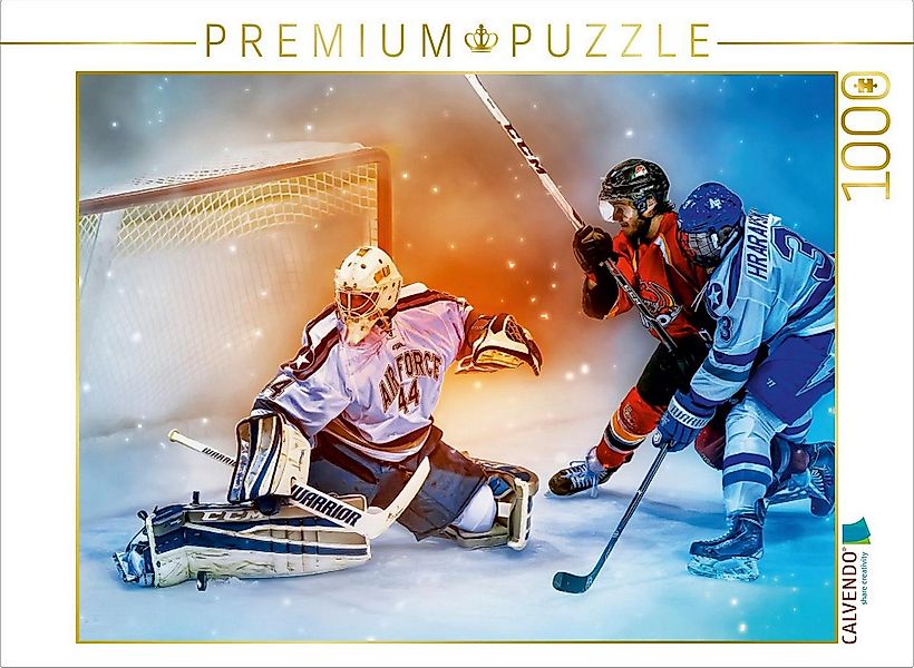CALVENDO Puzzle CALVENDO Puzzle Ein Motiv aus dem Kalender Eishockey - Figh günstig online kaufen