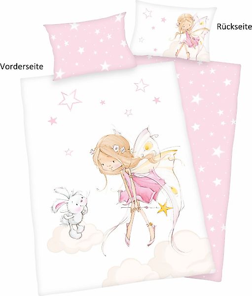Baby Best Babybettwäsche "Little Fairy" mit niedlichem Feen-Motiv günstig online kaufen