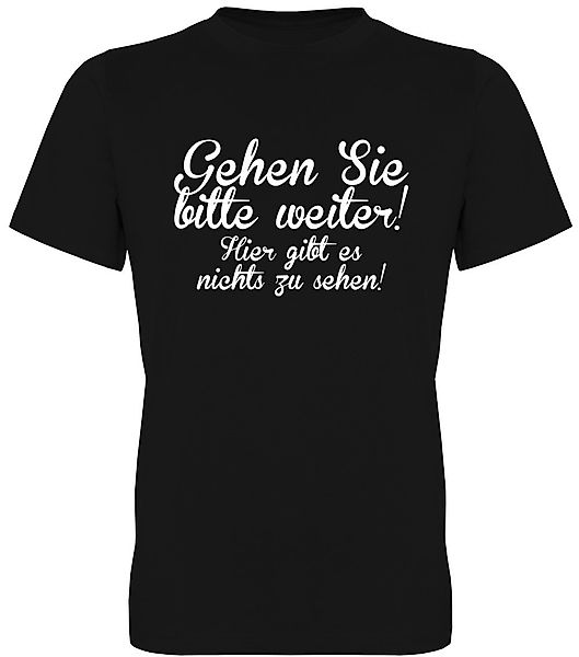 G-graphics T-Shirt Gehen Sie bitte weiter! günstig online kaufen