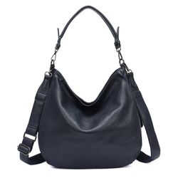 ITALYSHOP24 Schultertasche DAMEN TASCHE SHOPPER Hobo günstig online kaufen