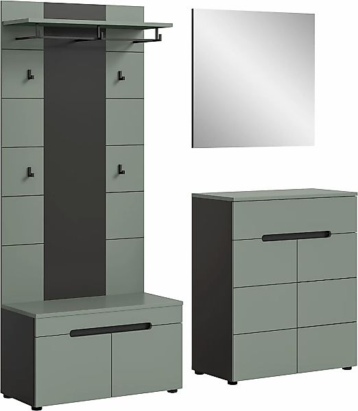 INOSIGN Garderoben-Set "REHAT, TOPSELLER, 4-teilig, Breite 175 cm, individu günstig online kaufen