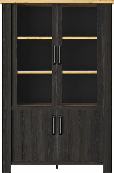 Gami Vitrine »Sequoia« 1 Stk. tlg. Wohnzimmer-Programm in Landhaus- und Ind günstig online kaufen