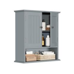 Semiocthome Hängeschrank Wandbadezimmerschrank mit 2 Türen günstig online kaufen