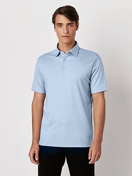 DESOTO Poloshirt "Essential Polo Kent 1/2", Mit Rundhalsausschnitt günstig online kaufen