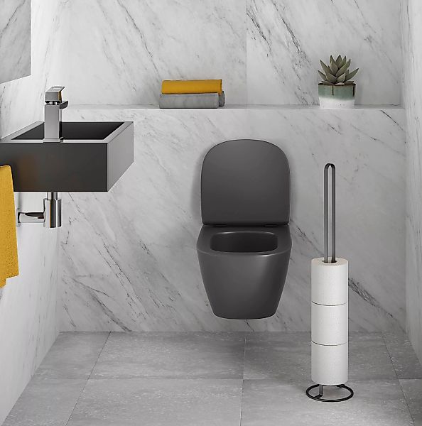 Metaltex Toilettenpapierhalter, mit Touch-Therm-Beschichtung günstig online kaufen