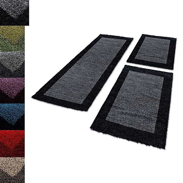 Carpettex Hochflor-Bettumrandung Bordüre Design, Höhe 30 günstig online kaufen