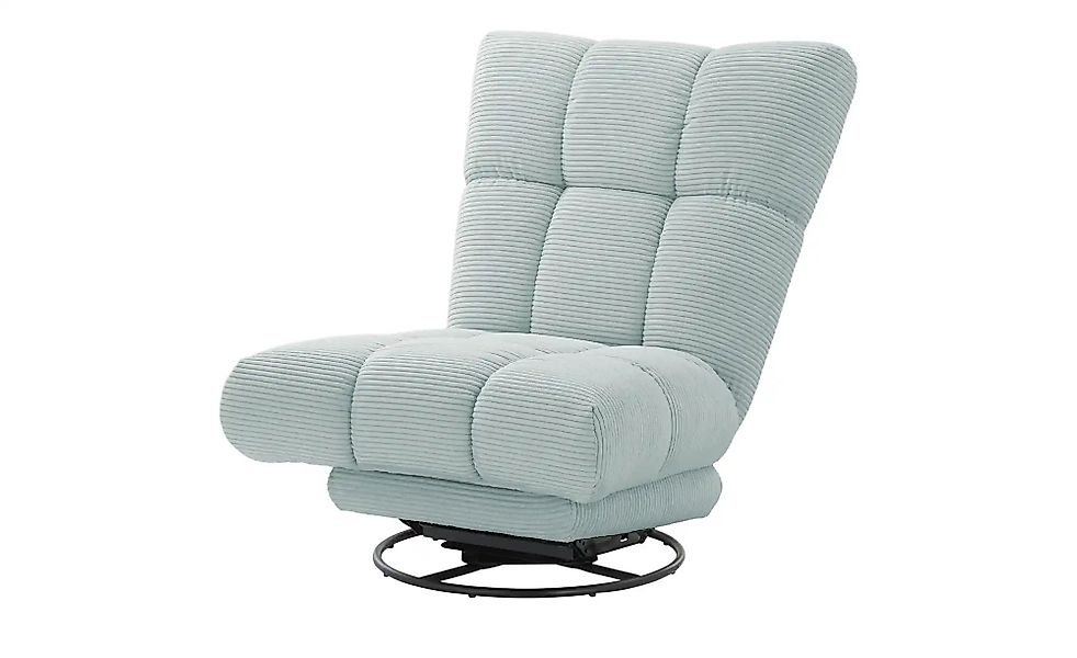 bobb Dreh-Schaukelsessel  Chessie ¦ blau ¦ Maße (cm): B: 86 H: 105 T: 98.0 günstig online kaufen