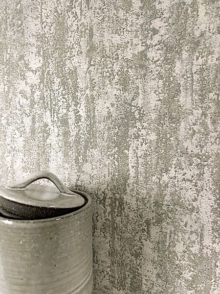 Newroom Vliestapete, Taupe Tapete Industrial Unifarbe günstig online kaufen