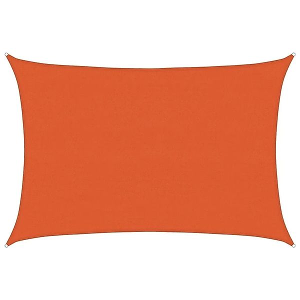 vidaXL Sonnensegel 160 g/m² Rechteckig Orange 4x5 m HDPE 311683 günstig online kaufen