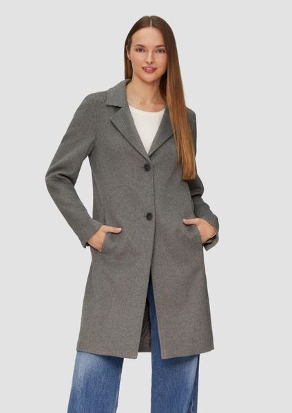 s.Oliver Funktionsmantel Outdoor-Mantel Weicher Wollmantel mit günstig online kaufen