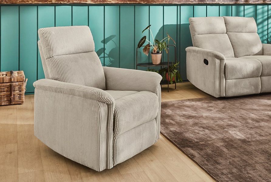 Jockenhöfer Gruppe Sessel "Juist" Liegefunktion durch halbautomatische Recl günstig online kaufen