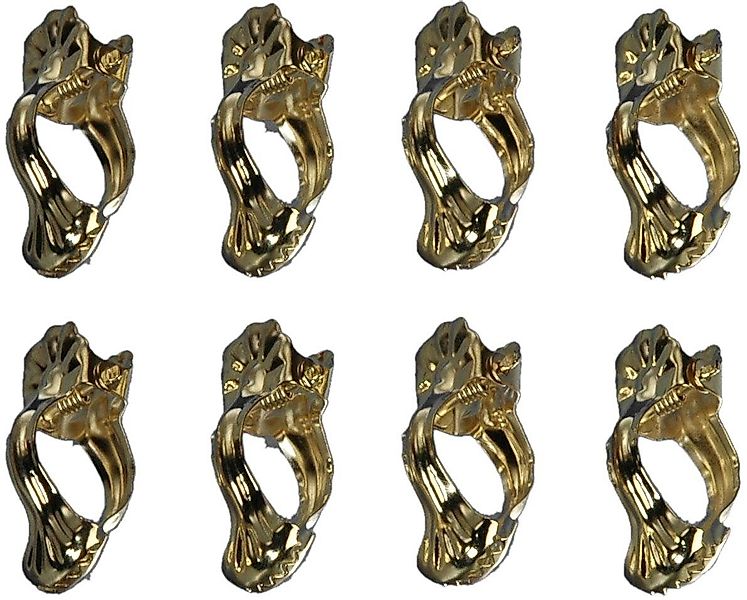 Liedeco Dekoklammer, Gardinenstangen, (Packung, 8-St), für günstig online kaufen
