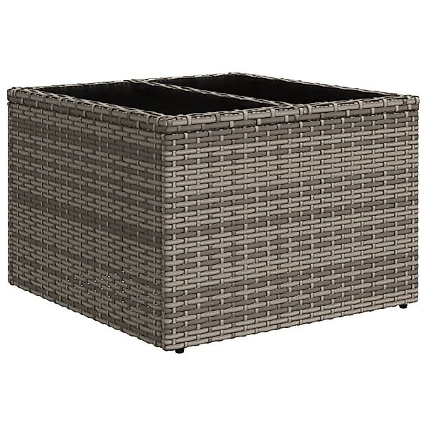 vidaXL Gartentisch, Outdoor Tisch mit Glasplatte günstig online kaufen