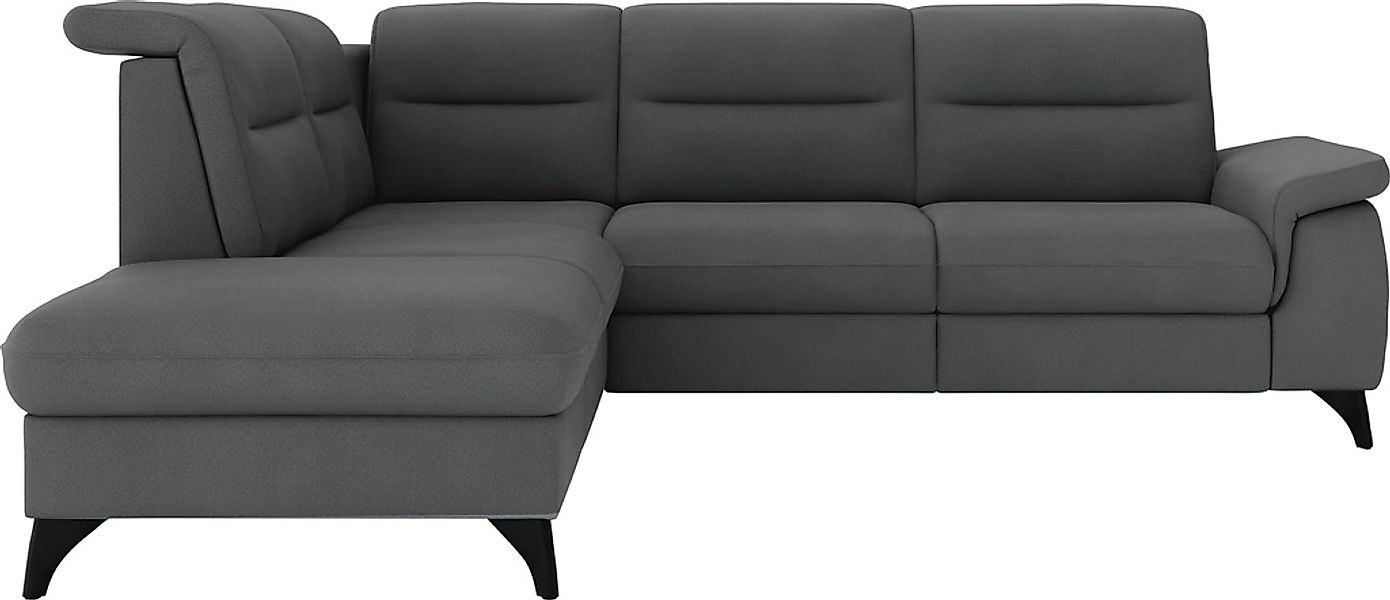 sit&more Ecksofa »Astoria L-Form« wahlweise mit motorischer Relaxfunktion günstig online kaufen