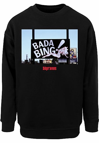 Merchcode Rundhalspullover "Merchcode The Sopranos - Bada Bing Club Sweat C günstig online kaufen