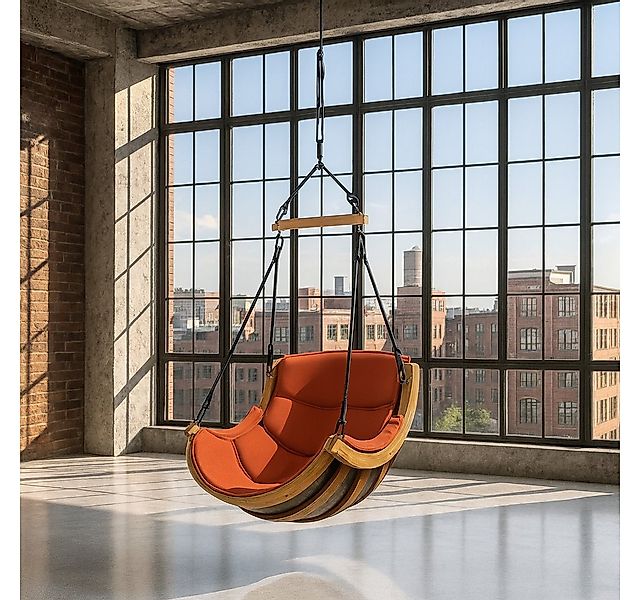 bv-vertrieb Hängesessel Hängesessel Lärchenholz Hängestuhl outdoor indoor H günstig online kaufen