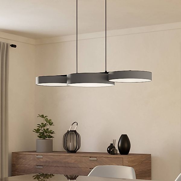 EGLO connect Smart LED-Hängeleuchte Barbano-Z, grau günstig online kaufen