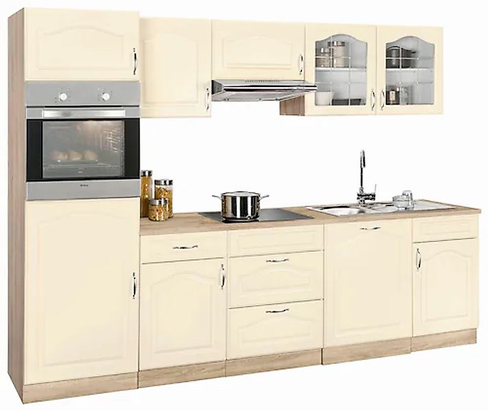 wiho Küchen "Linz" ohne E-Geräte, Breite 280 cm günstig online kaufen