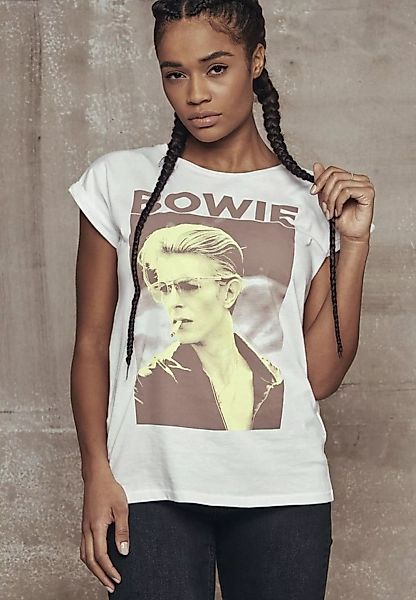 MisterTee T-Shirt Damen Ladies David Bowie Tee (1-tlg) günstig online kaufen