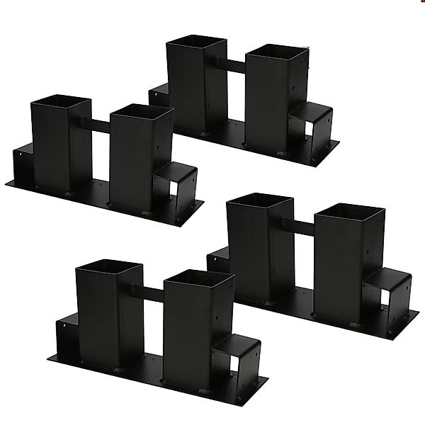 Clanmacy Stapelregal 4-12er Holzstapelhilfe Stapelhilfe Brennholz günstig online kaufen