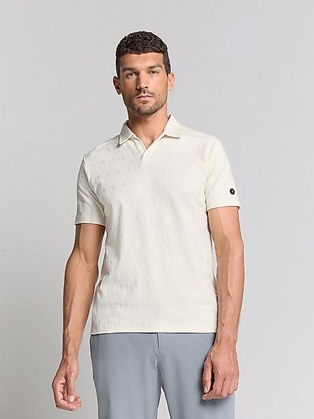 NO EXCESS T-Shirt No Excess Jacquard Poloshirt günstig online kaufen