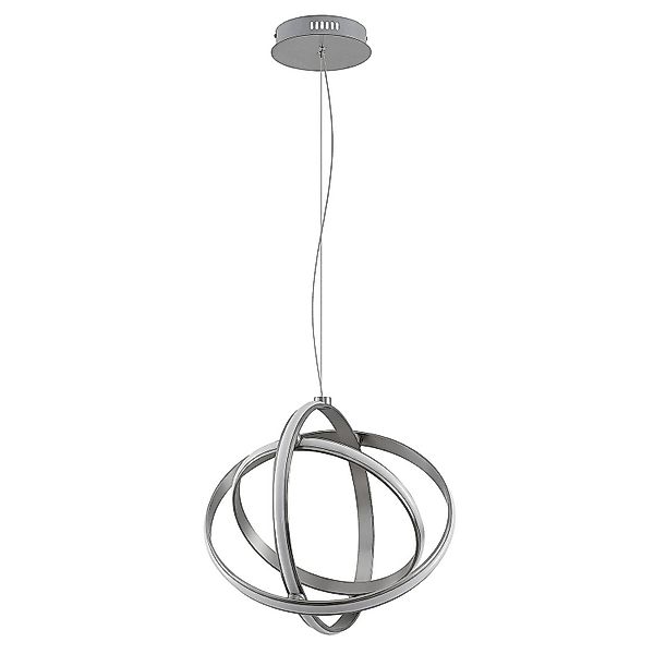 Lindby LED Kamilya 9627031 Modern in Alu aus Metall 1-flammig Wohnzimmerleu günstig online kaufen