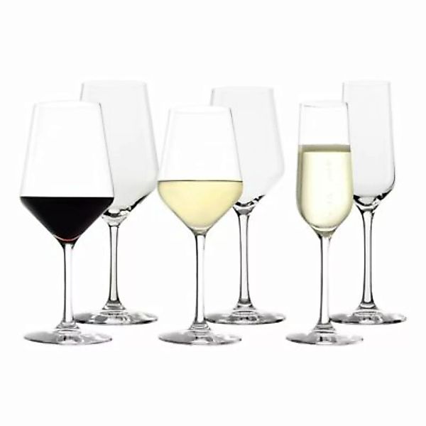 REVOLUTION Weinglas Sektglas 6er Set Trinkgläser transparent günstig online kaufen