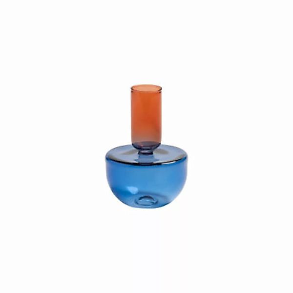 Kerzenleuchter Jumble glas bunt / Ø 7 x H 9 cm - Glas - & klevering - Bunt günstig online kaufen