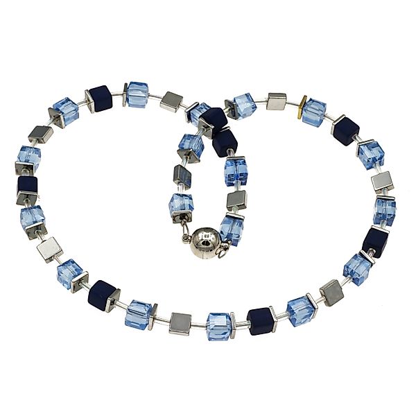 Bella Carina Perlenkette Kette mit Glas günstig online kaufen