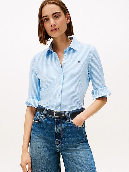 Tommy Hilfiger Poloshirt 1985 SLIM PIQUE BTN DOWN LS mit Polokragen und Lab günstig online kaufen