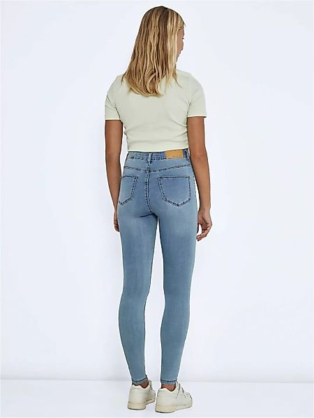 Noisy may Skinny-fit-Jeans "NMCALLIE HW SKINNY JEANS VI059LB NOOS" günstig online kaufen